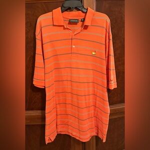 Master's Collection Orange Polo XL Pima Cotton